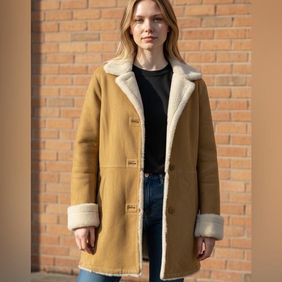 Danier Jackets & Blazers - Danier 💯 % Sheepskin Suede Jacket